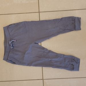 Gray cotton pants 3t